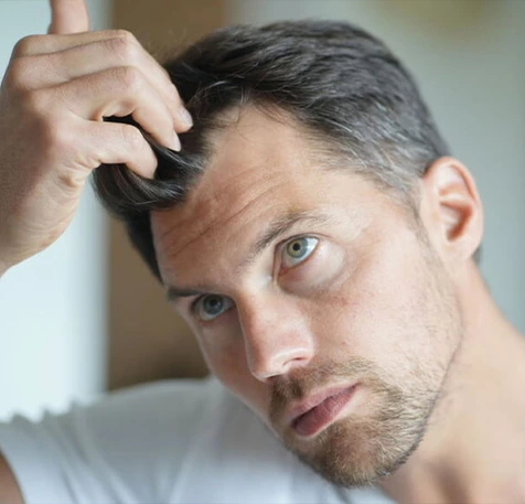 Follicular Unit Excision (FUE) Hair Transplant (male model) Follicular Unit Excision (FUE) Hair Transplant
